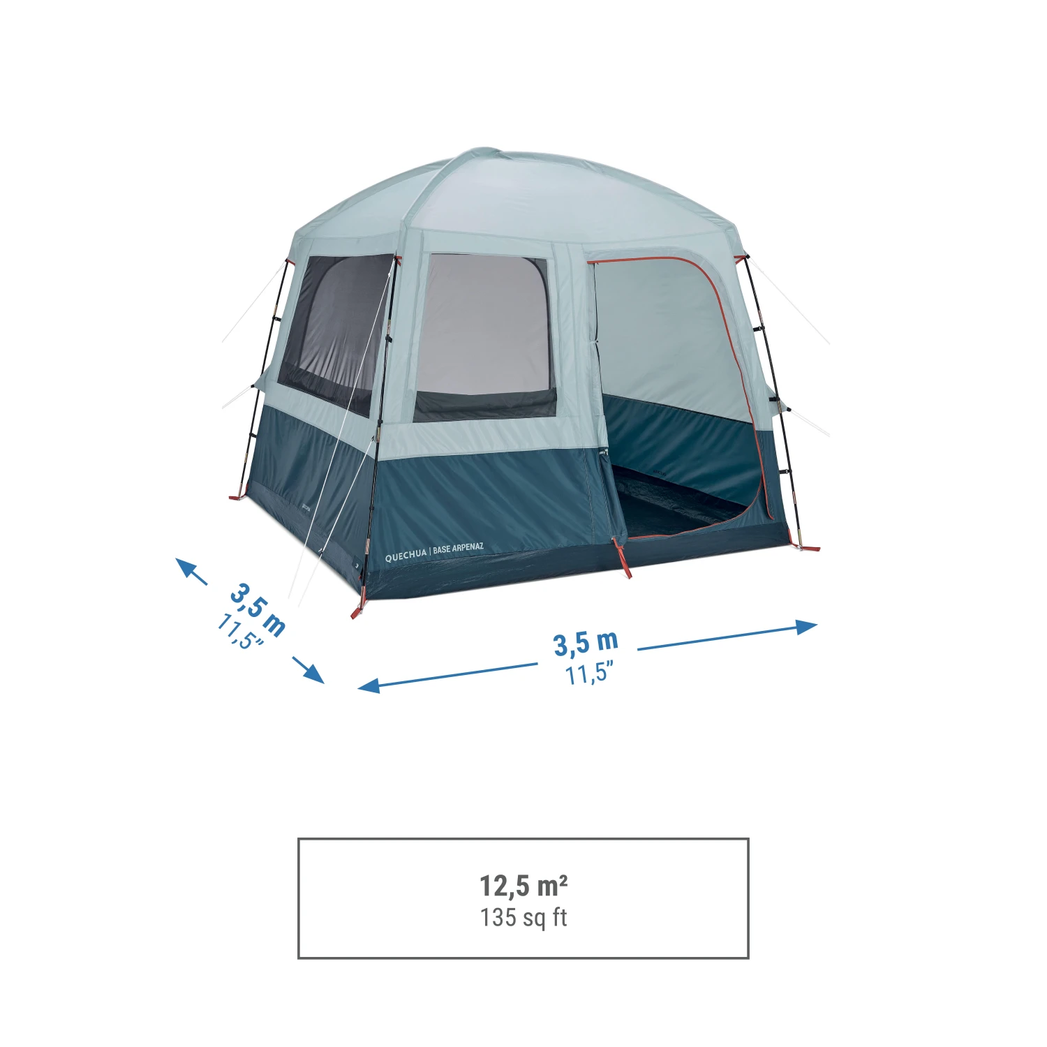 Quechua 6 MAN CAMPING LIVING AREA 5 Quechua 6 MAN CAMPING LIVING AREA - Image 3