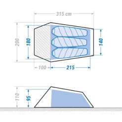 3 Man Tunnel Trekking Tent - MT900 Ultralight 18 3 Man Tunnel Trekking Tent - MT900 Ultralight -Outdoor Camping k138473b6b47fd7b14871bd52318f63d3