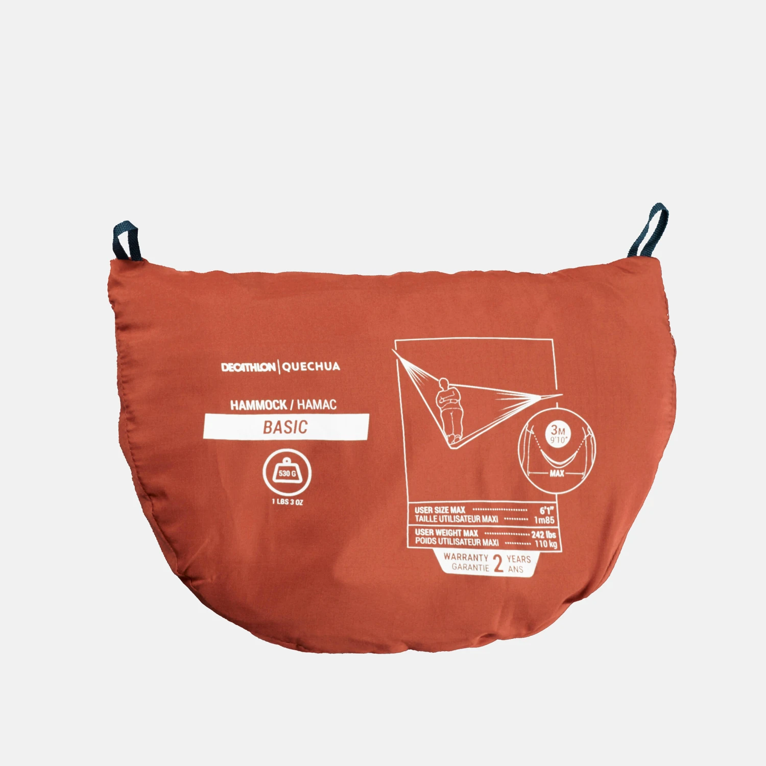 Quechua One-person Hammock - Basic 300 X 150 Cm 16 Quechua One-person Hammock - Basic 300 X 150 Cm - Image 14