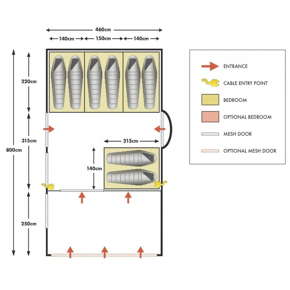 AirTek 8 Pro Inflatable Tent 9 AirTek 8 Pro Inflatable Tent - Image 7