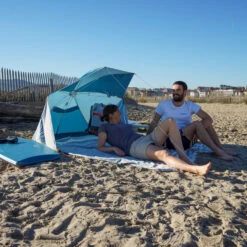 Decathlon ED SUN SHELTER IWIKO 180 UPF50 + 3 SEATS BLUE -Outdoor Camping k319396f61a20fa91267fbe72fe0b7394