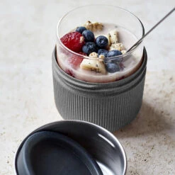 Black+Blum Glass Lunch Bowl 450ml Slate 8 Black+Blum Glass Lunch Bowl 450ml Slate -Outdoor Camping k456140d8a6e71764f00b5c6cd0be2aa4