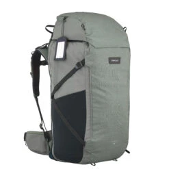 MEN’S TRAVEL TREKKING BACKPACK TRAVEL 900 70+6 L WITH SUITCASE OPENING -Outdoor Camping k5baca9b9b1a86de5ab27cec055521ef8