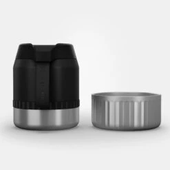 Quechua Stainless Steel Isothermal Food Box For Hiking MH500 0.8 L With Bowl Black 15 Quechua Stainless Steel Isothermal Food Box For Hiking MH500 0.8 L With Bowl Black -Outdoor Camping k65696e8c1e3be71e5d620f434004ef50