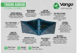 Vango Trigon AirHub -Outdoor Camping k6aea82f3bbb6102075417776e4dc57dd