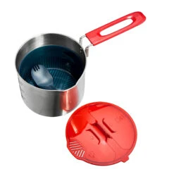 Stainless Steel 1 Person Cooking Set 0.9L 18 Stainless Steel 1 Person Cooking Set 0.9L -Outdoor Camping k70e064188ca2f73f131f999f9e79dd53