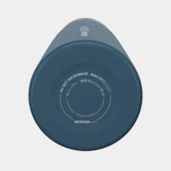 Quechua Stainless Steel Insulated Hiking Bottle 1 L Blue 18 Quechua Stainless Steel Insulated Hiking Bottle 1 L Blue -Outdoor Camping k72ac46ea3e65502cbb66063bf1008851