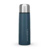 Quechua Stainless Steel Insulated Hiking Bottle 1 L Blue -Outdoor Camping k7aea4e25ea3004a97c8bd2262a45cdc4