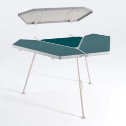 Quechua Hexagonal And Sociable Camping Table - 6 Person -Outdoor Camping k84895e3b21d328f468b4c62be88abf9c