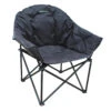 Tubbi XL Chair Grey And Black -Outdoor Camping k91c299ae84c9f988419a2ba546d8ada5