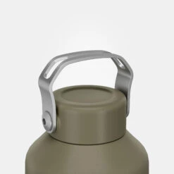 Quechua Stainless Steel Hiking Flask With Screw Cap MH100 1.5 L Khaki -Outdoor Camping k91f39300402399ba2e9c474f23f2fd92