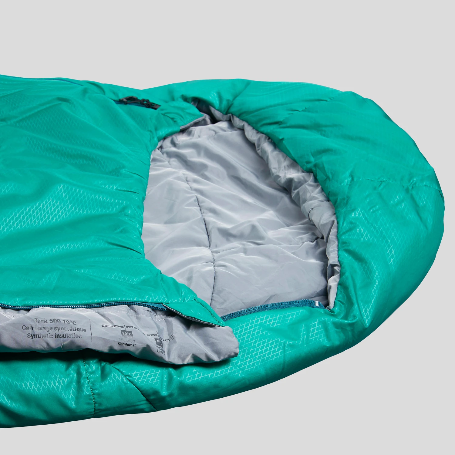 Trekking Sleeping Bag MT500 10°C 7 Trekking Sleeping Bag MT500 10°C - Image 5
