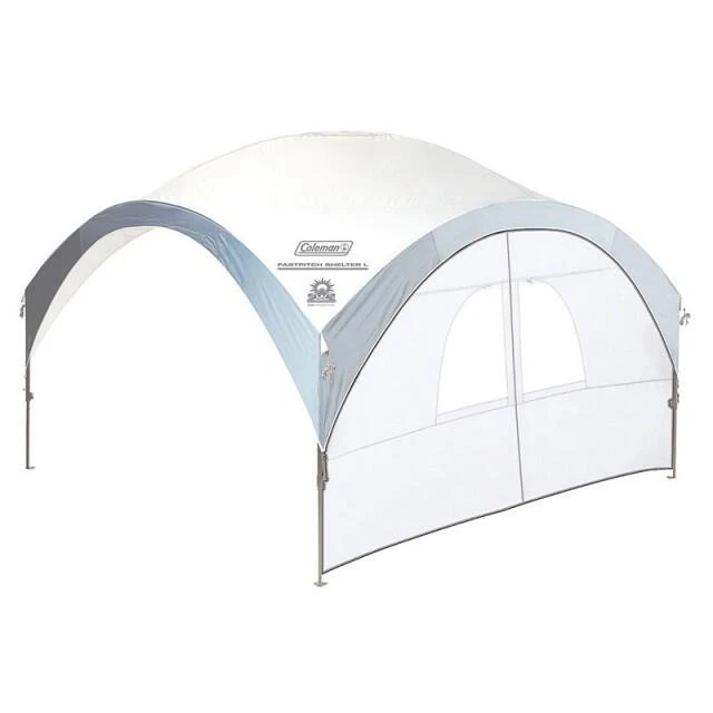 Coleman Fastpitch Event Shelter Pro XL Sunwall & Door White 2 Coleman Fastpitch Event Shelter Pro XL Sunwall & Door White