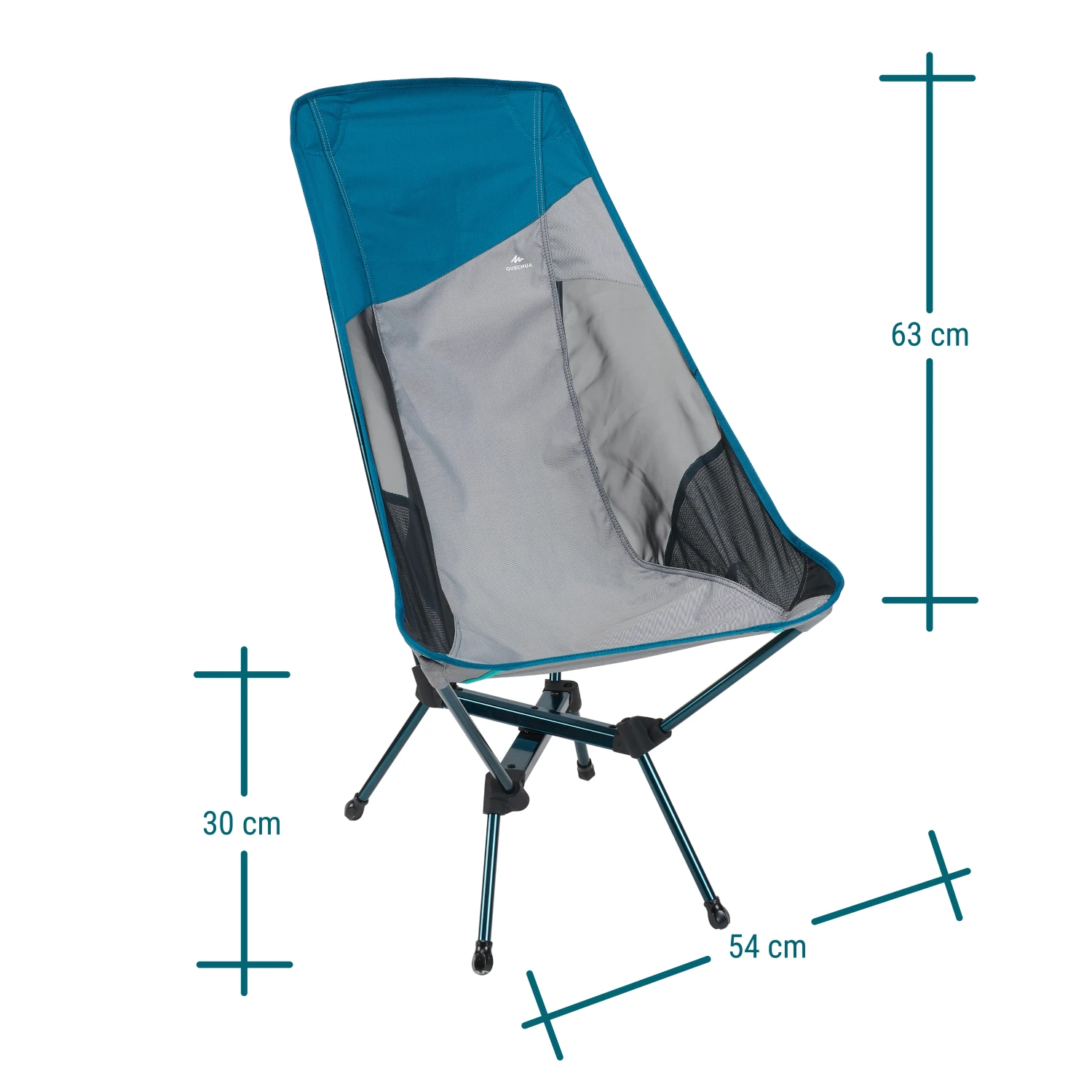 Quechua XL FOLDING CAMPING CHAIR 6 Quechua XL FOLDING CAMPING CHAIR - Image 4