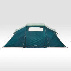 Quechua 4 Man Tent With Poles - Arpenaz 4.2 -Outdoor Camping kad372d01654f860c722a42d309f131ac