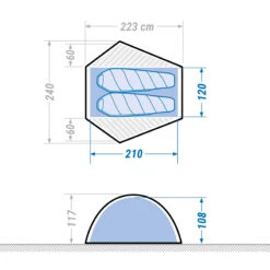 2 Man Trekking Dome Tent - MT500 19 2 Man Trekking Dome Tent - MT500 -Outdoor Camping kc848671a3a5ea01d2201e540edd0ea41 1