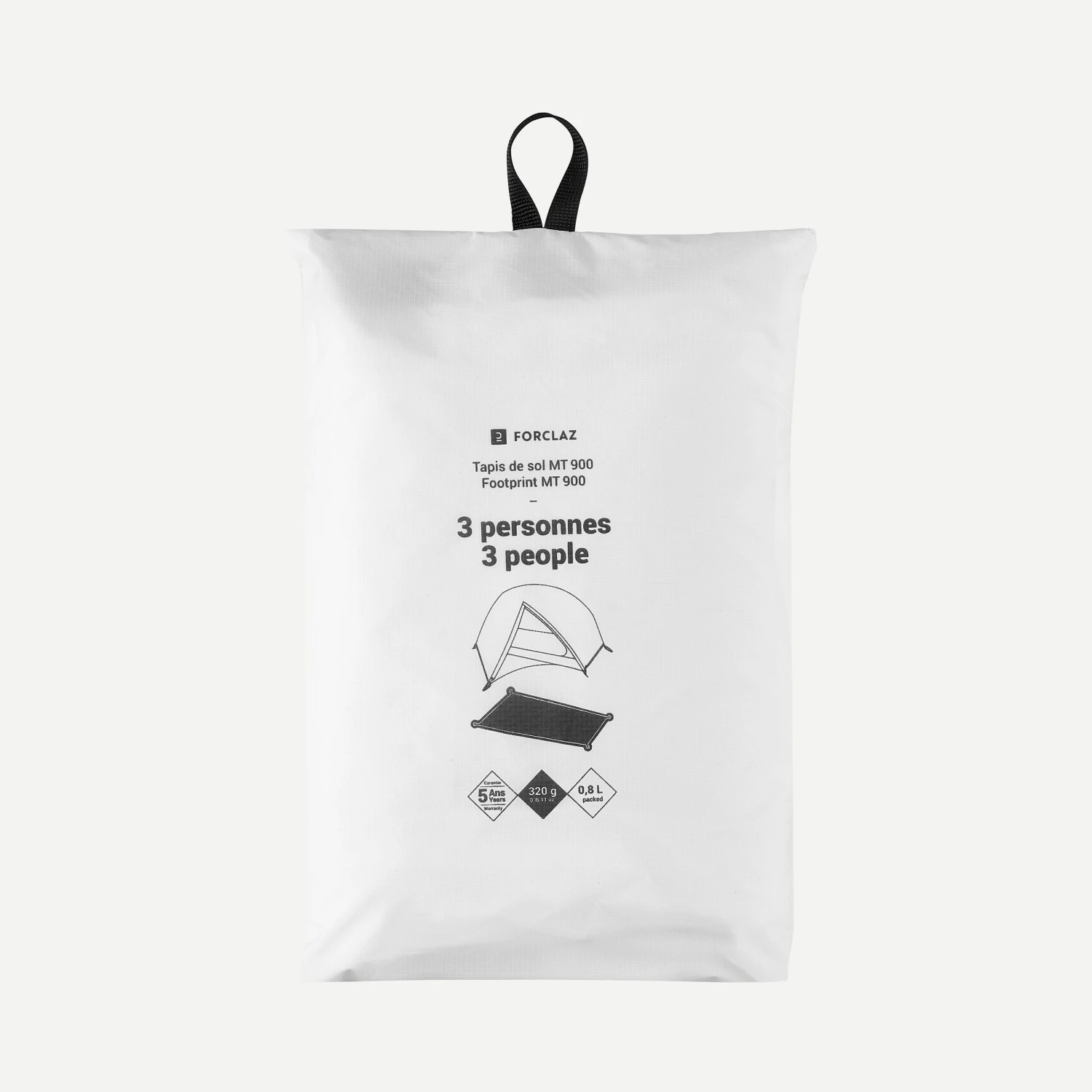 Groundsheet MT900 For 3 Person Tent - Minimal Editions - Undyed 5 Groundsheet MT900 For 3 Person Tent - Minimal Editions - Undyed - Image 3