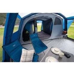 Vango Micro Tall Camping Chair - Blue -Outdoor Camping kce743a64181c01850afb2a278318a2c4