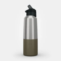 Quechua Isothermal Stainless Steel Hiking Flask MH500 1 L Khaki 24 Quechua Isothermal Stainless Steel Hiking Flask MH500 1 L Khaki -Outdoor Camping kdeaf4a27f1e2cc60ede047b2edfab308