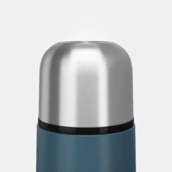 Quechua Stainless Steel Isothermal Hiking Bottle 0.7 Litre Blue -Outdoor Camping kea982095671b184670544b0d98c88392